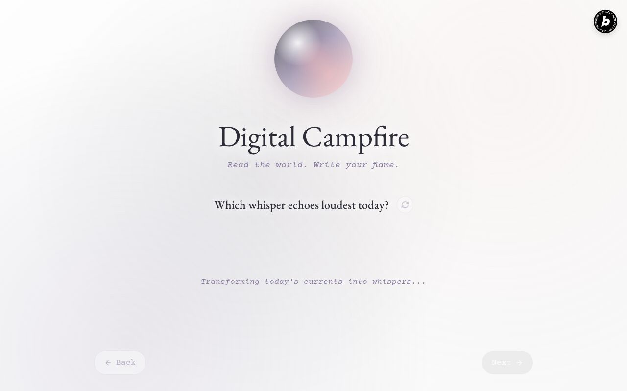Preview of Digital Campfire