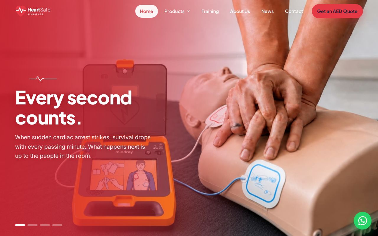 Preview of Website