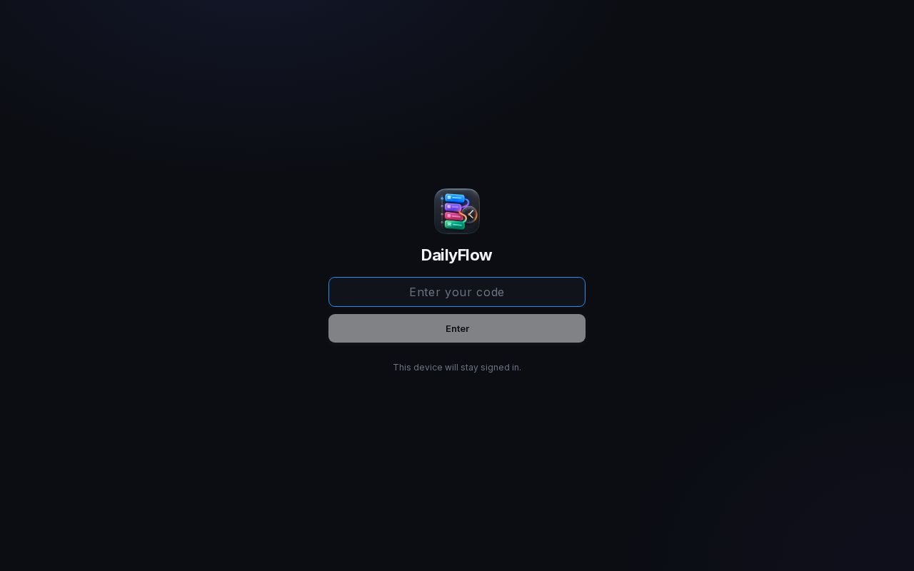 Preview of Dailyflow
