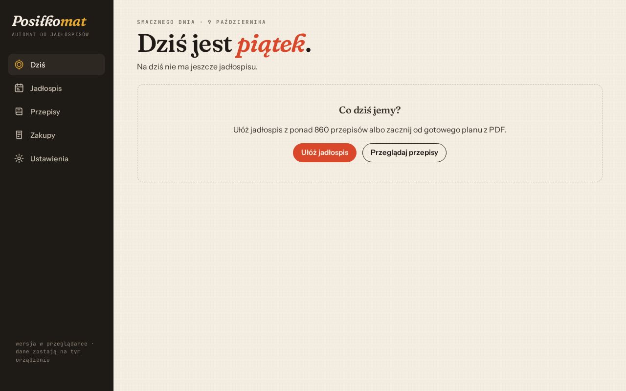 Preview of Posilkomat