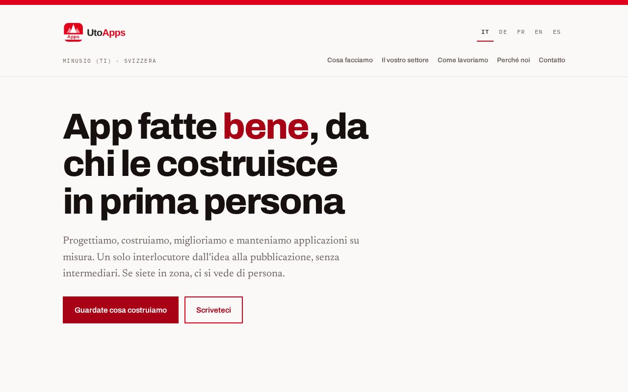 Preview of Utoapps Web