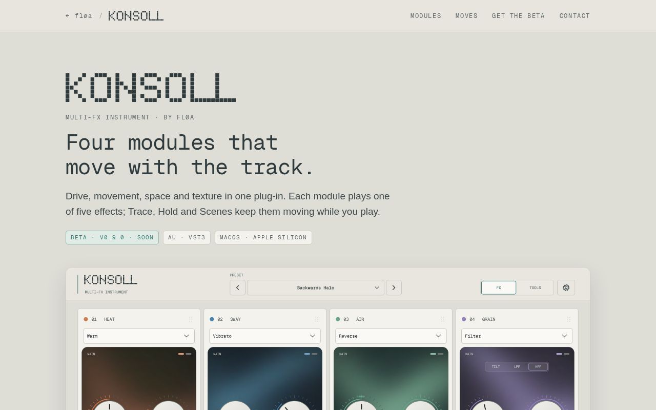 Preview of KONSOLL by Fløa