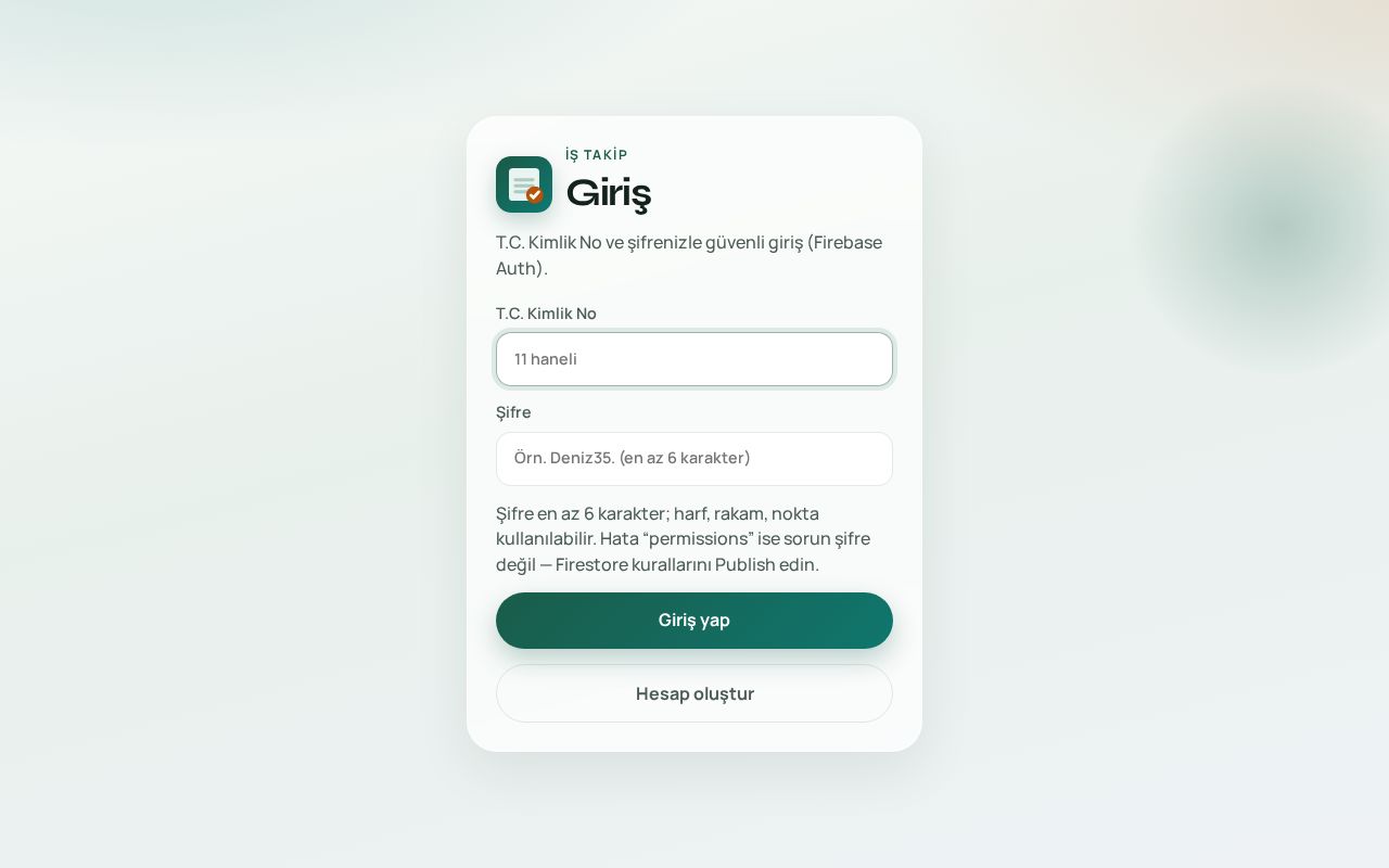 Preview of Is Takip
