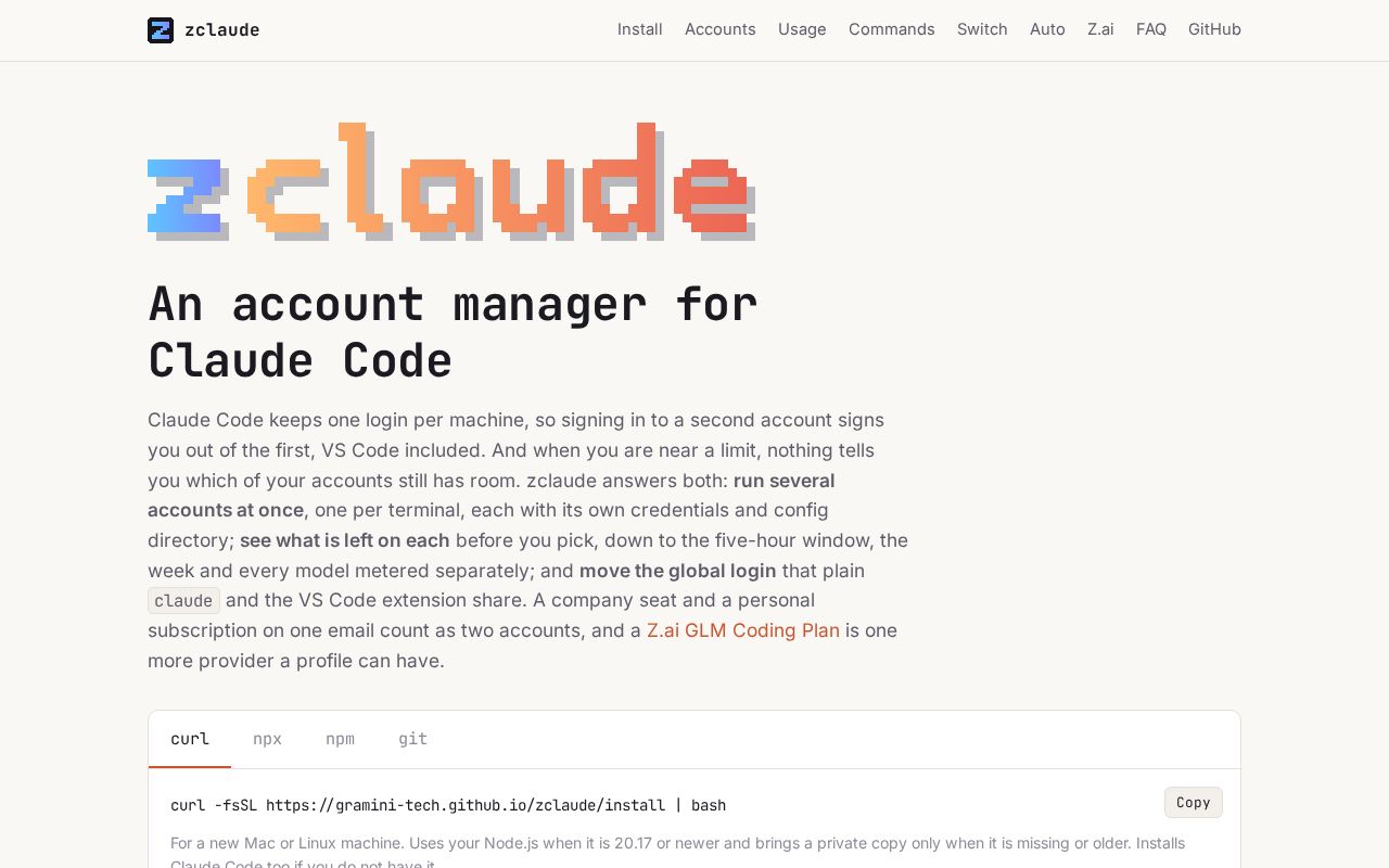 Preview of Zclaude
