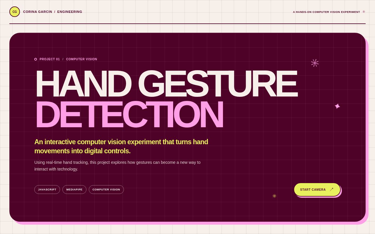 Preview of Hand Detection