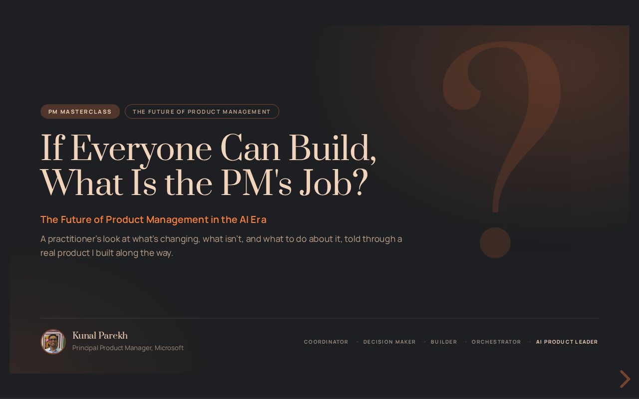 Preview of Pm Ai Masterclass