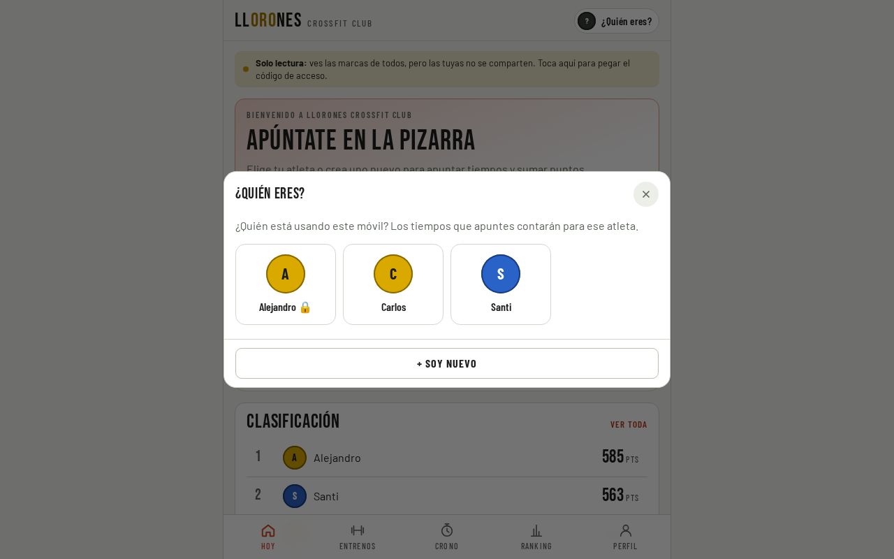 Preview of Llorones Crossfit Club