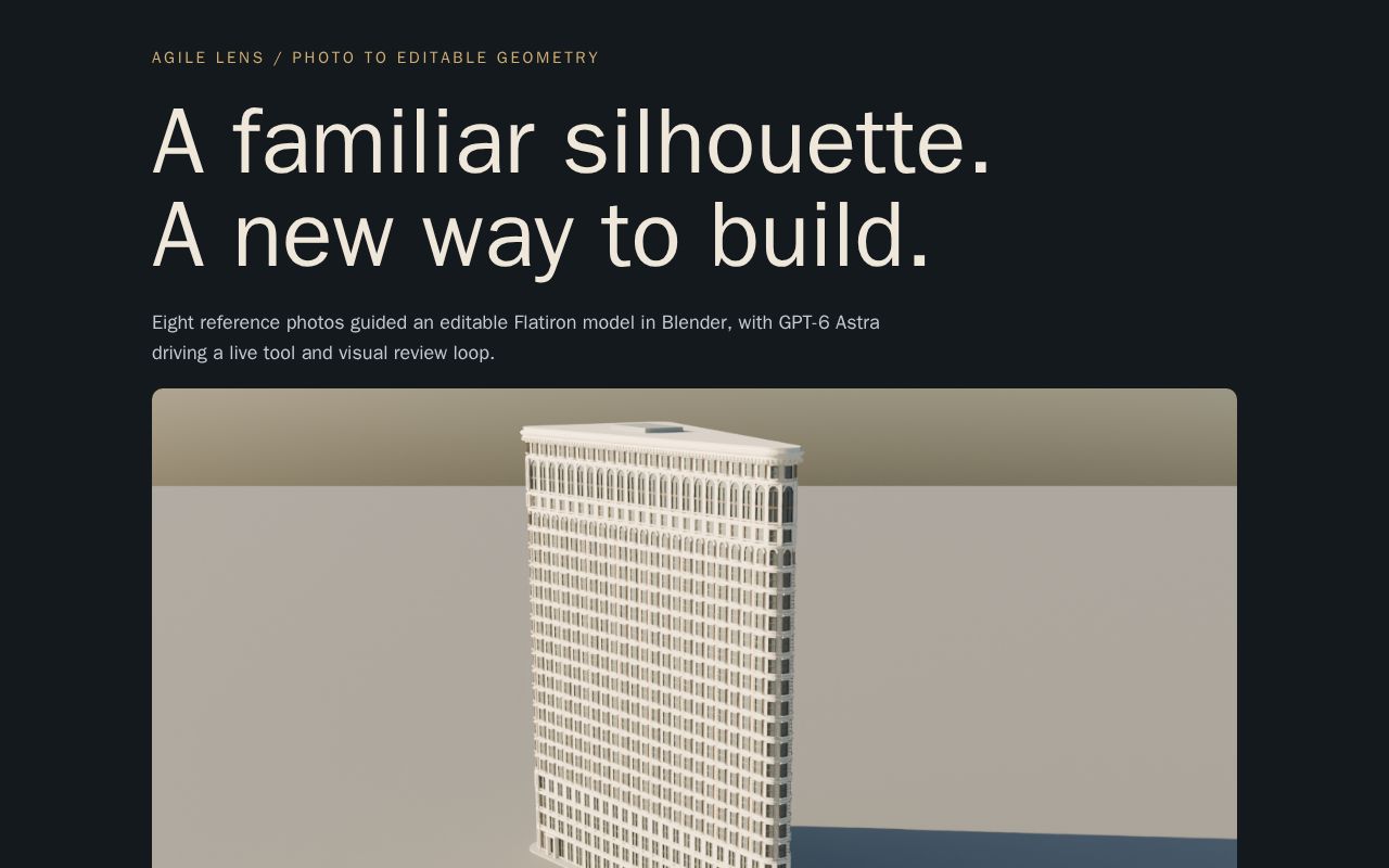 Preview of Flatiron Blender Workflow