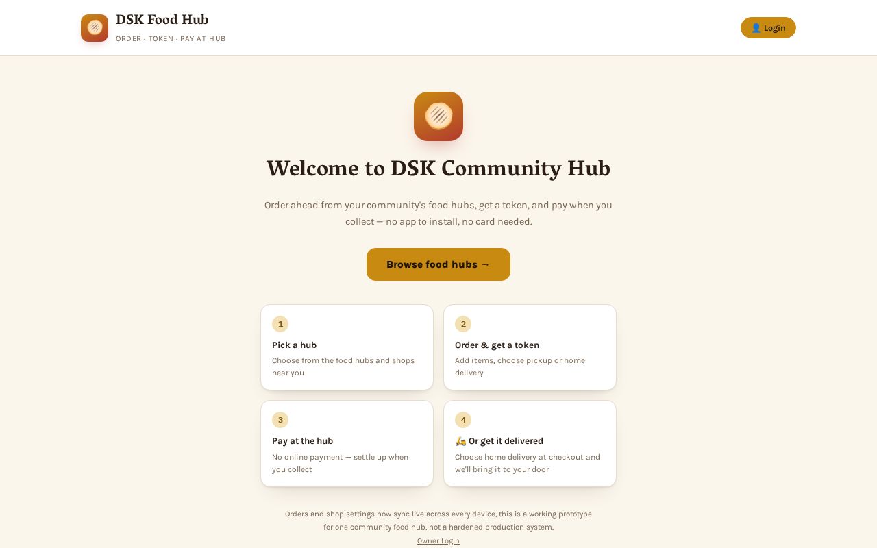 Preview of DSK Food Hub