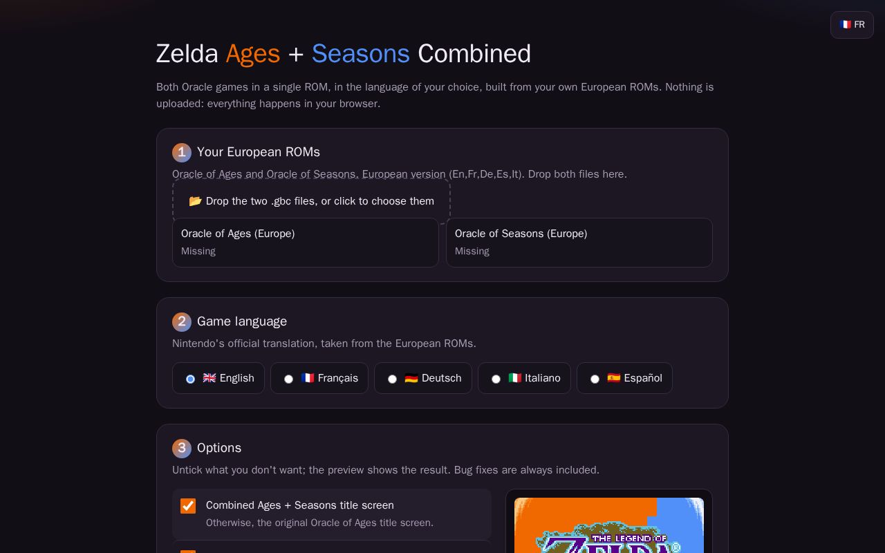 Preview of Zelda Oracles Combined