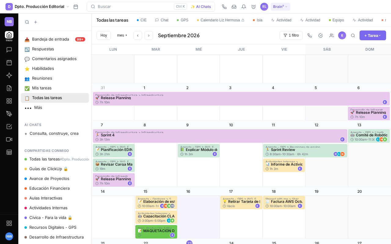 Preview of ClickUp Fake