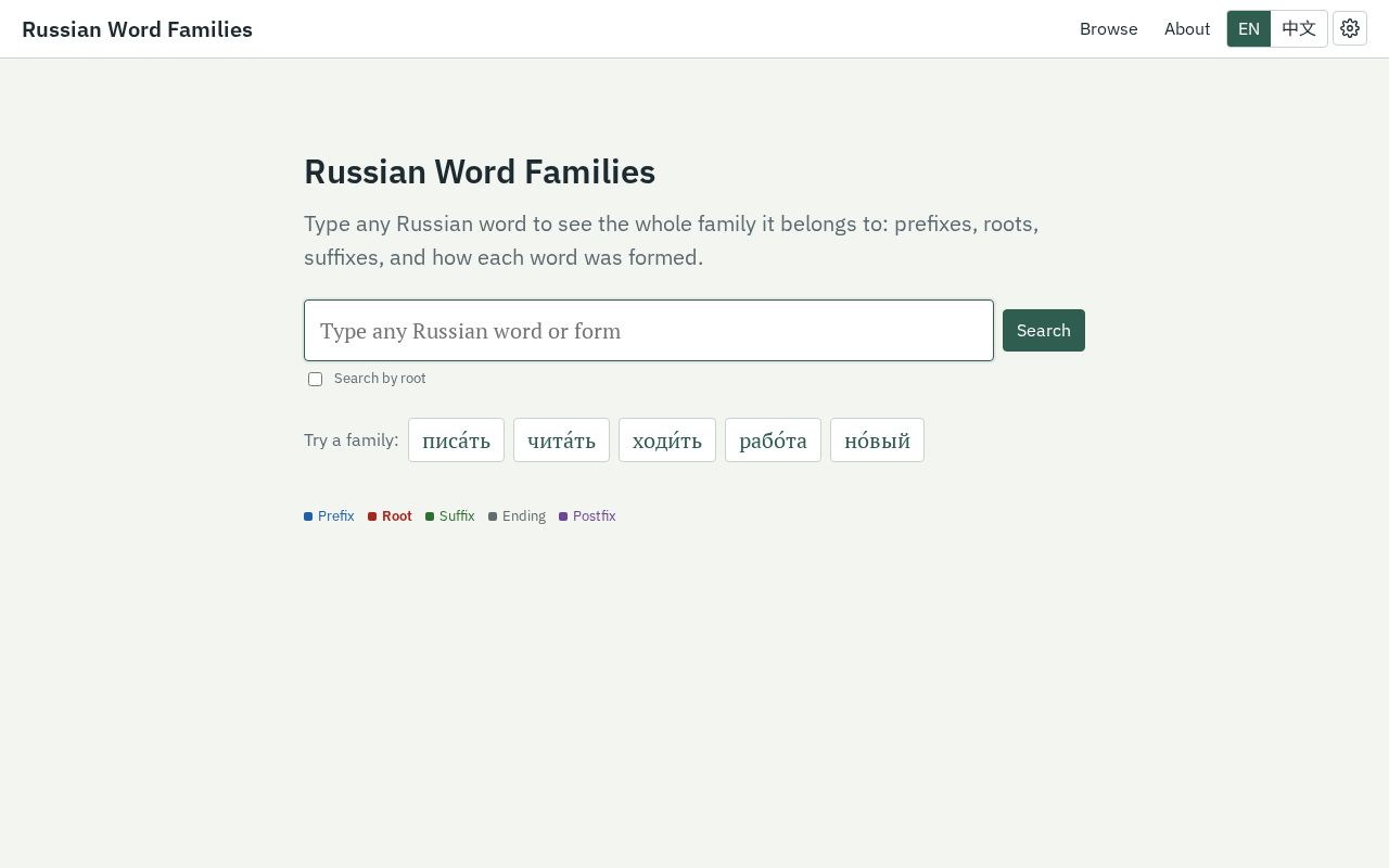 Preview of Russian Learning Tool