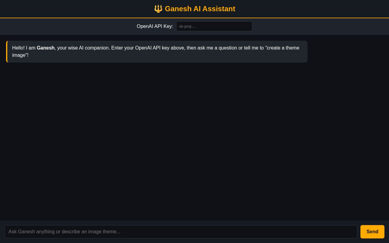 Preview of Ganesh AI