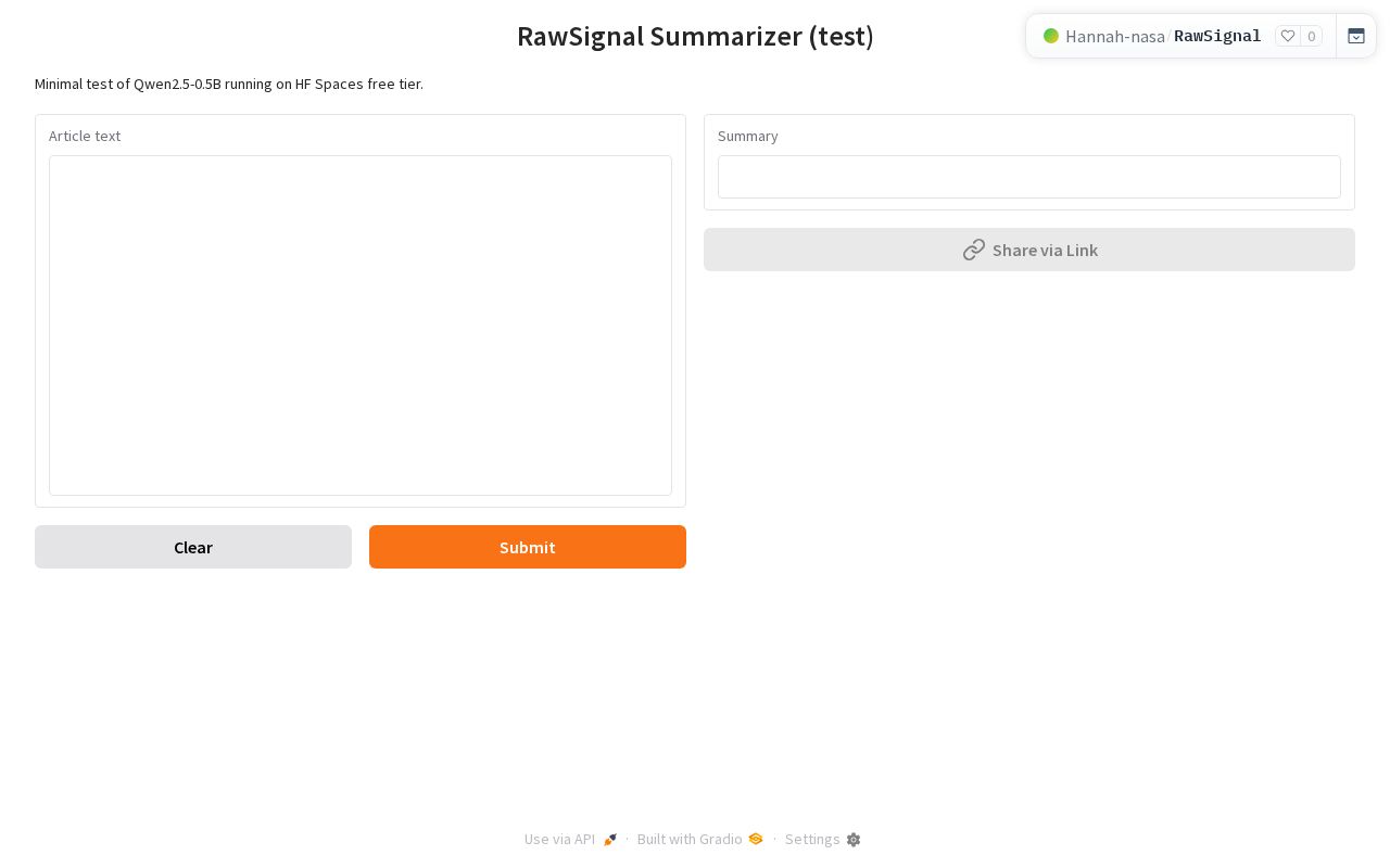 Preview of RawSignal