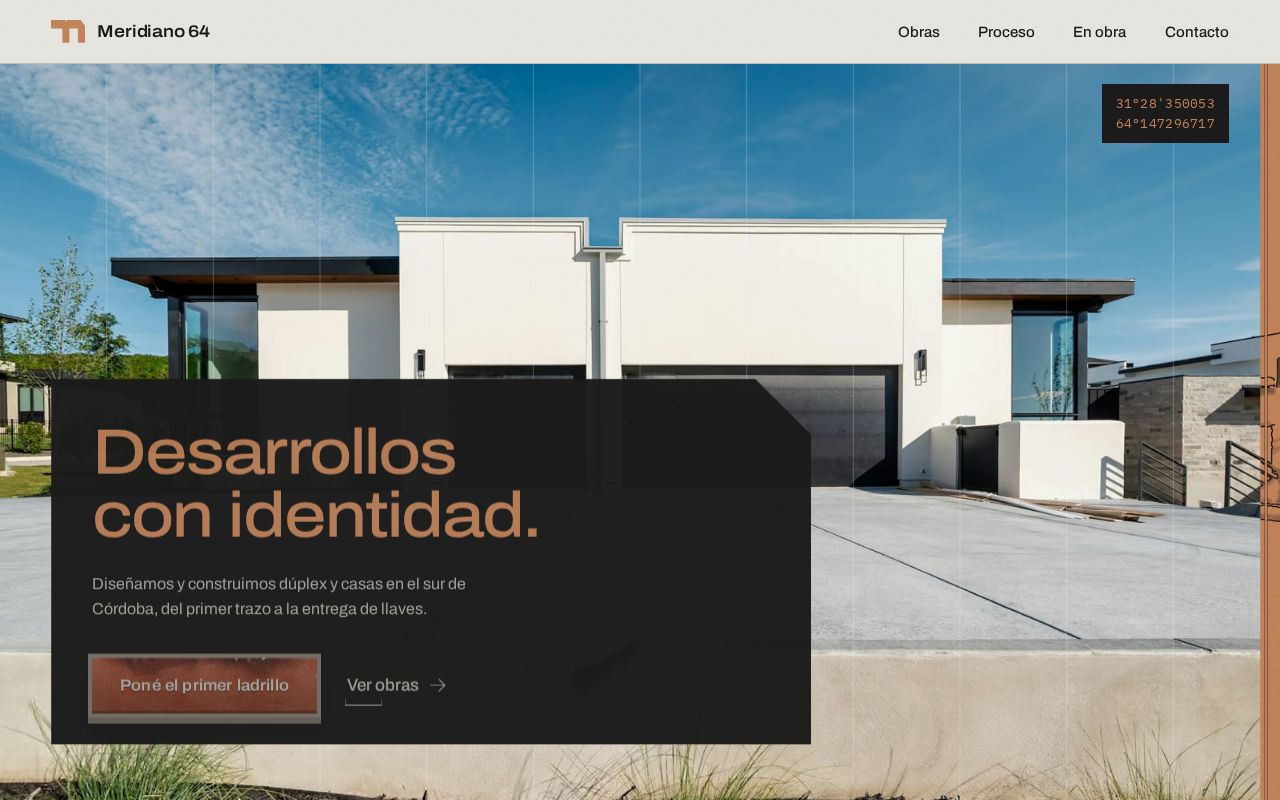 Preview of Meridiano 64 Web