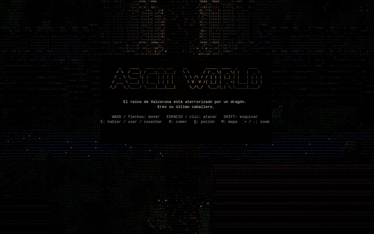 Preview of Asciiworld
