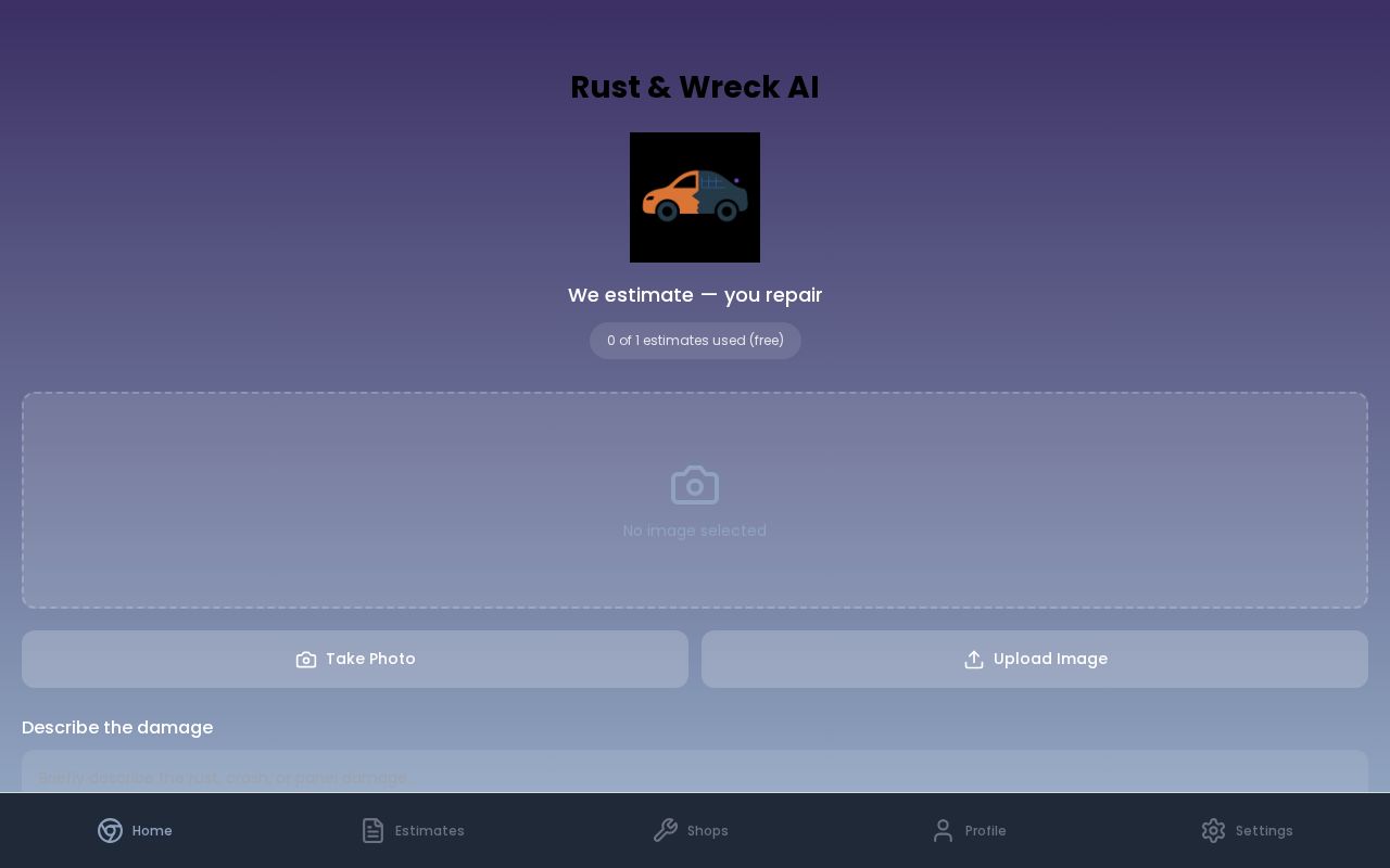 Preview of Rust & Wreck AI