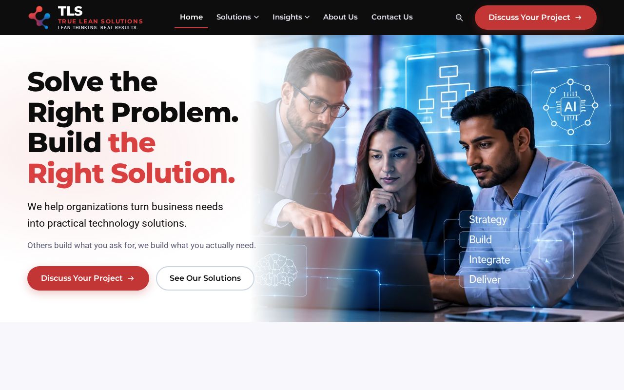Preview of TLS Website