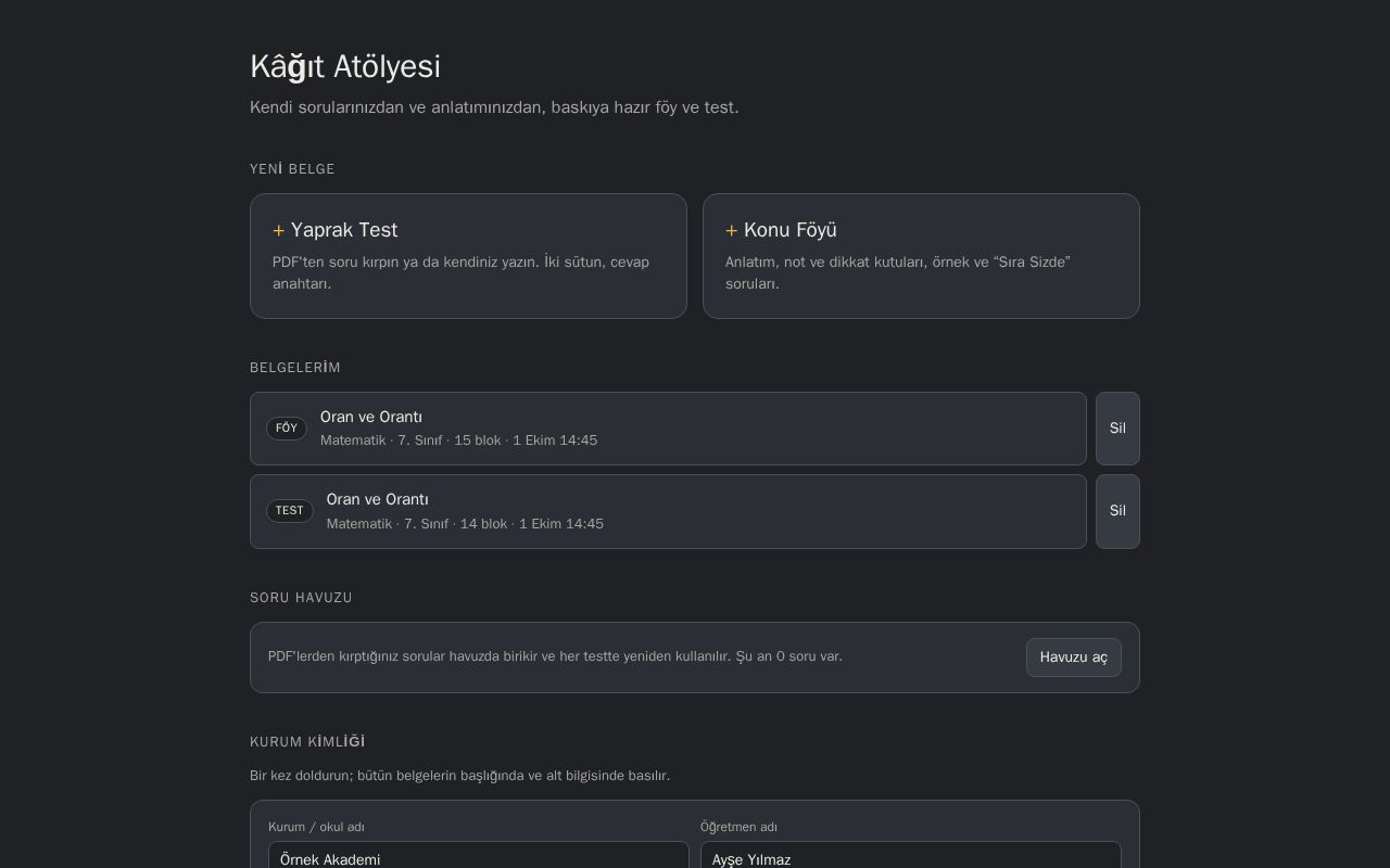 Preview of Kagit Atolyesi