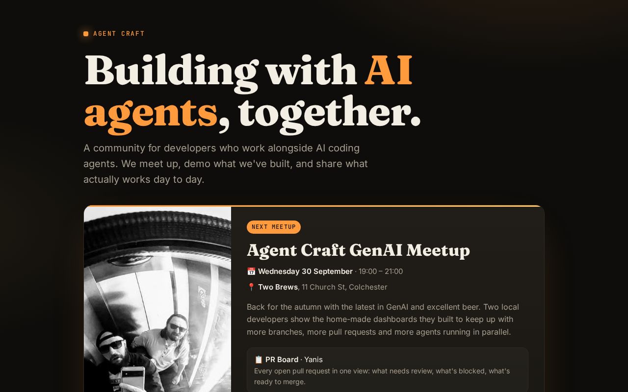 Preview of Agentcraft Community Github Io