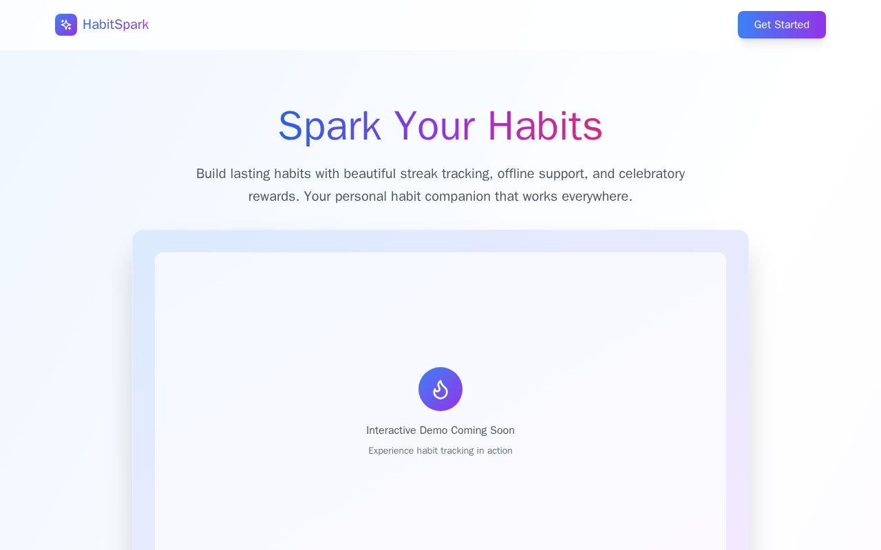 Preview of HabitSpark