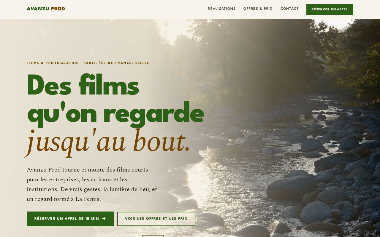 Preview of Site Avanzuprod