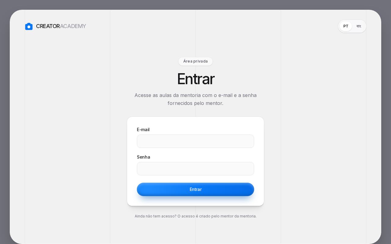 Preview of Creator Academy Hub