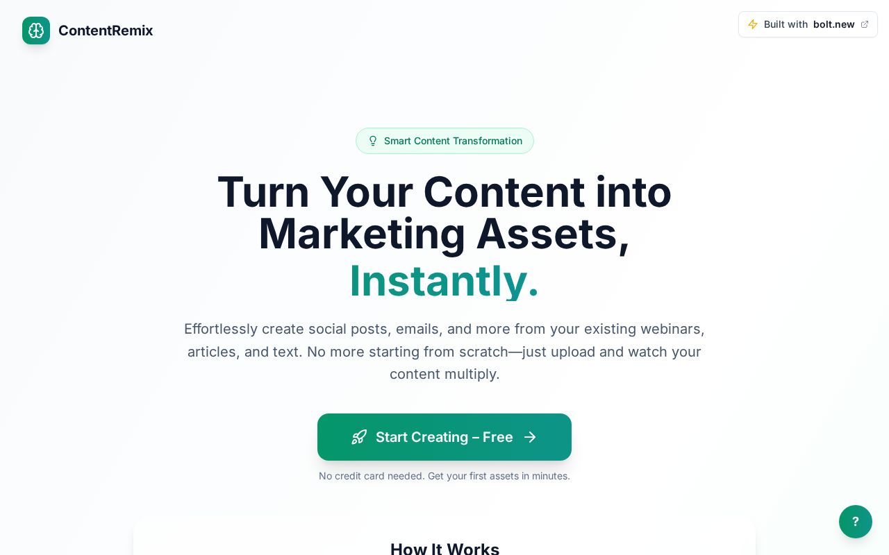 Preview of Content-Remix