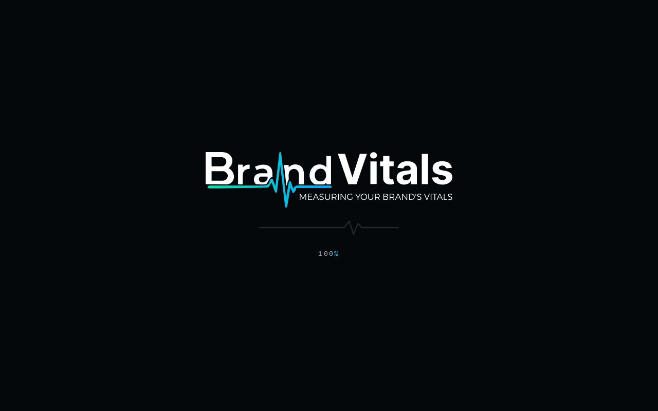 Preview of Brand Vitals Website