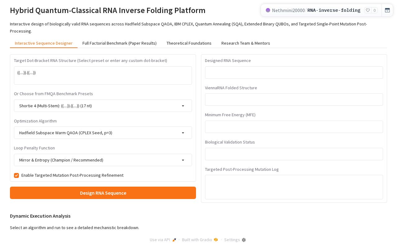 Preview of RNA Inverse Folding
