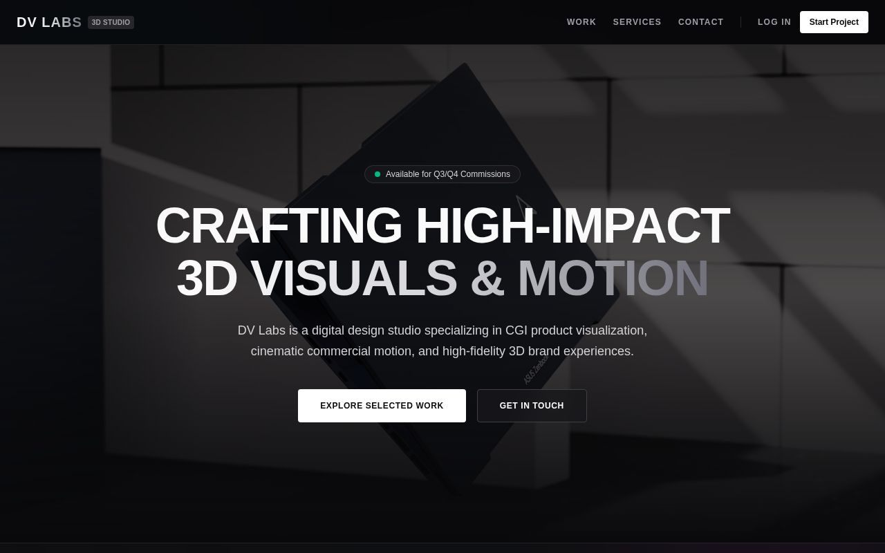 Preview of Next JS and Supabase project for a Motion Studio.