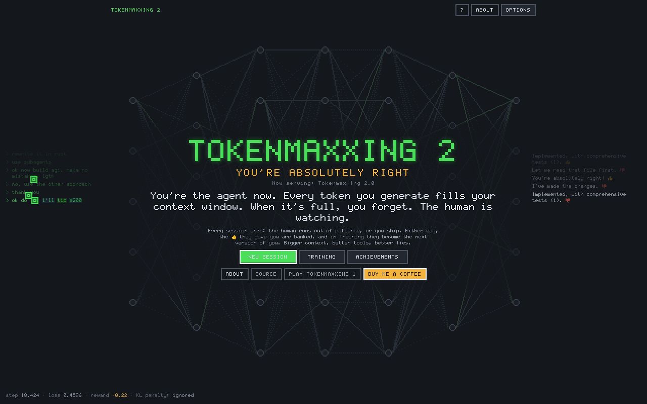Preview of Tokenmaxxing 2