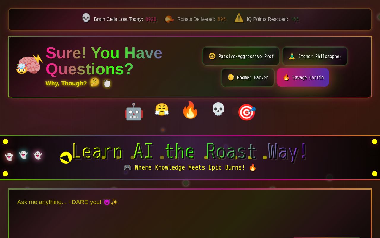 Preview of Sure! You Have Questions? Why, though?