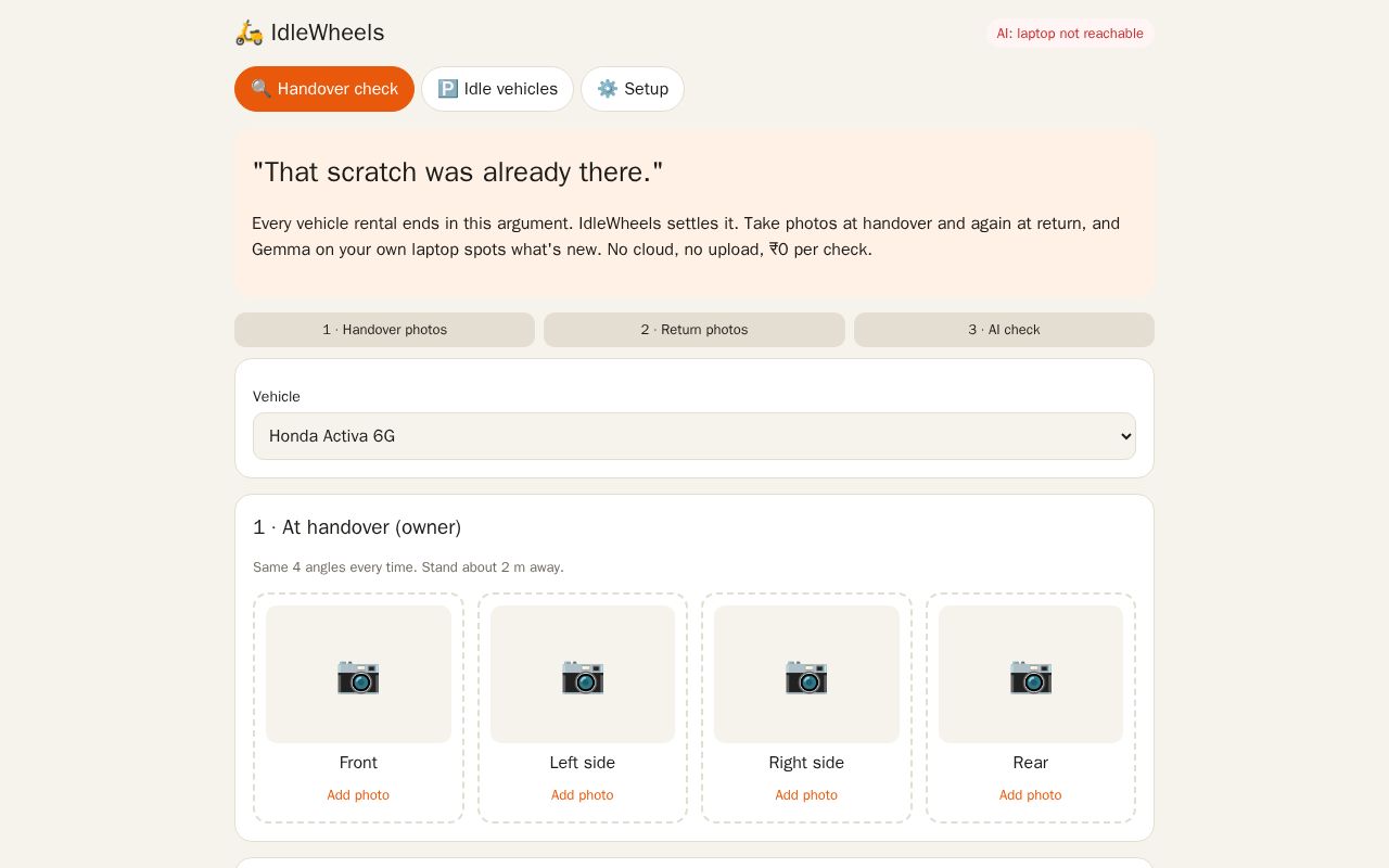 Preview of IdleWheels