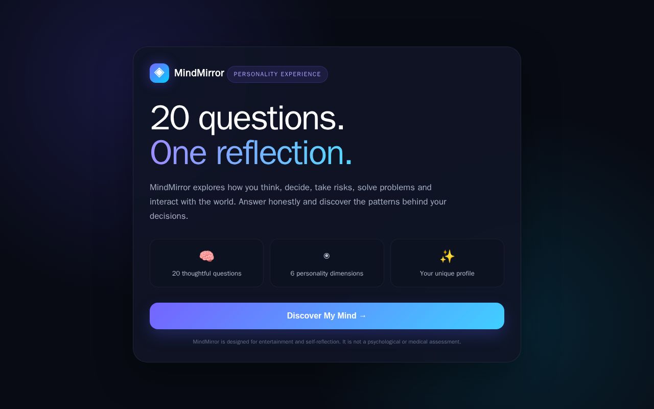 Preview of MindMiror