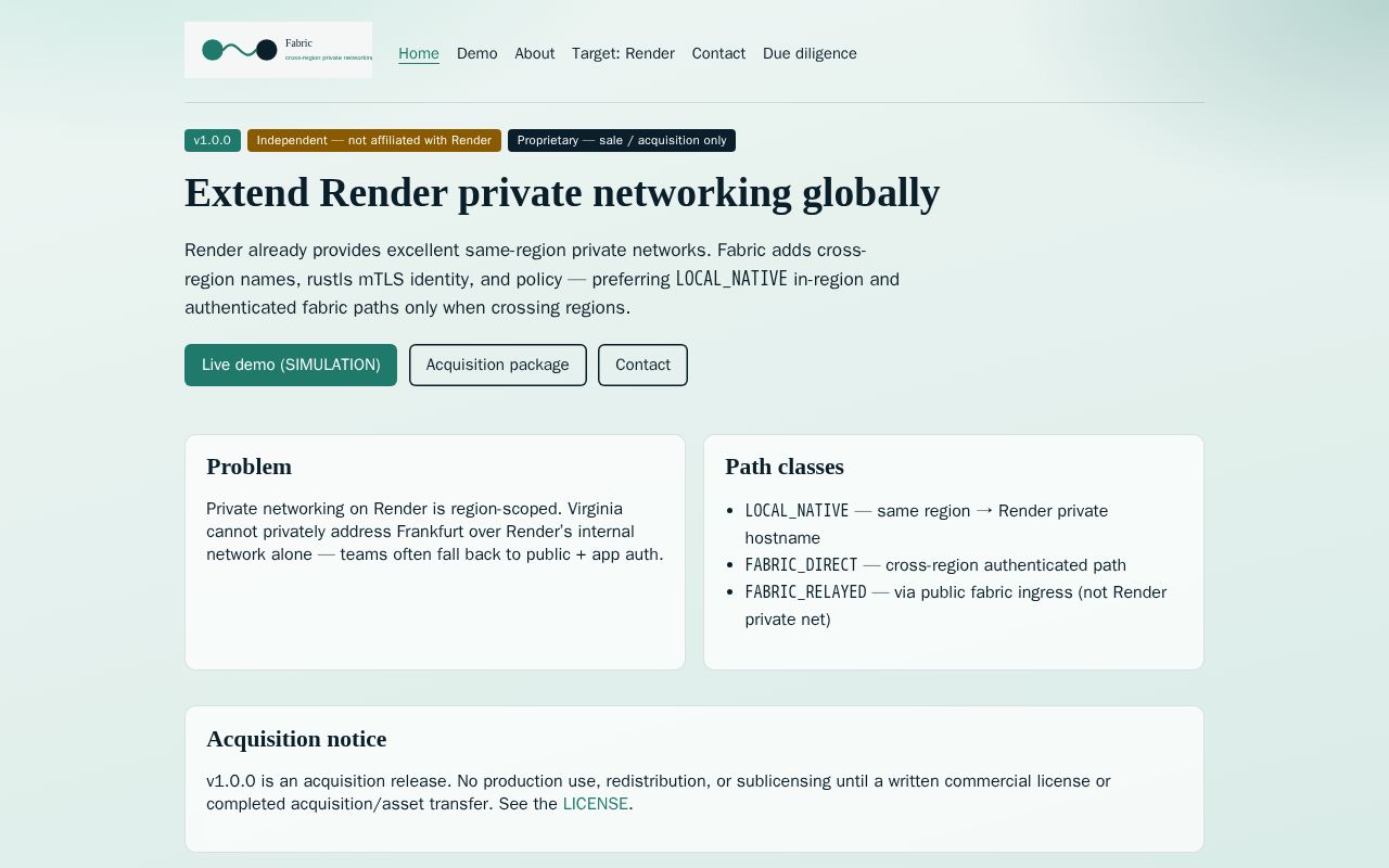 Preview of Cross Region Private Networking