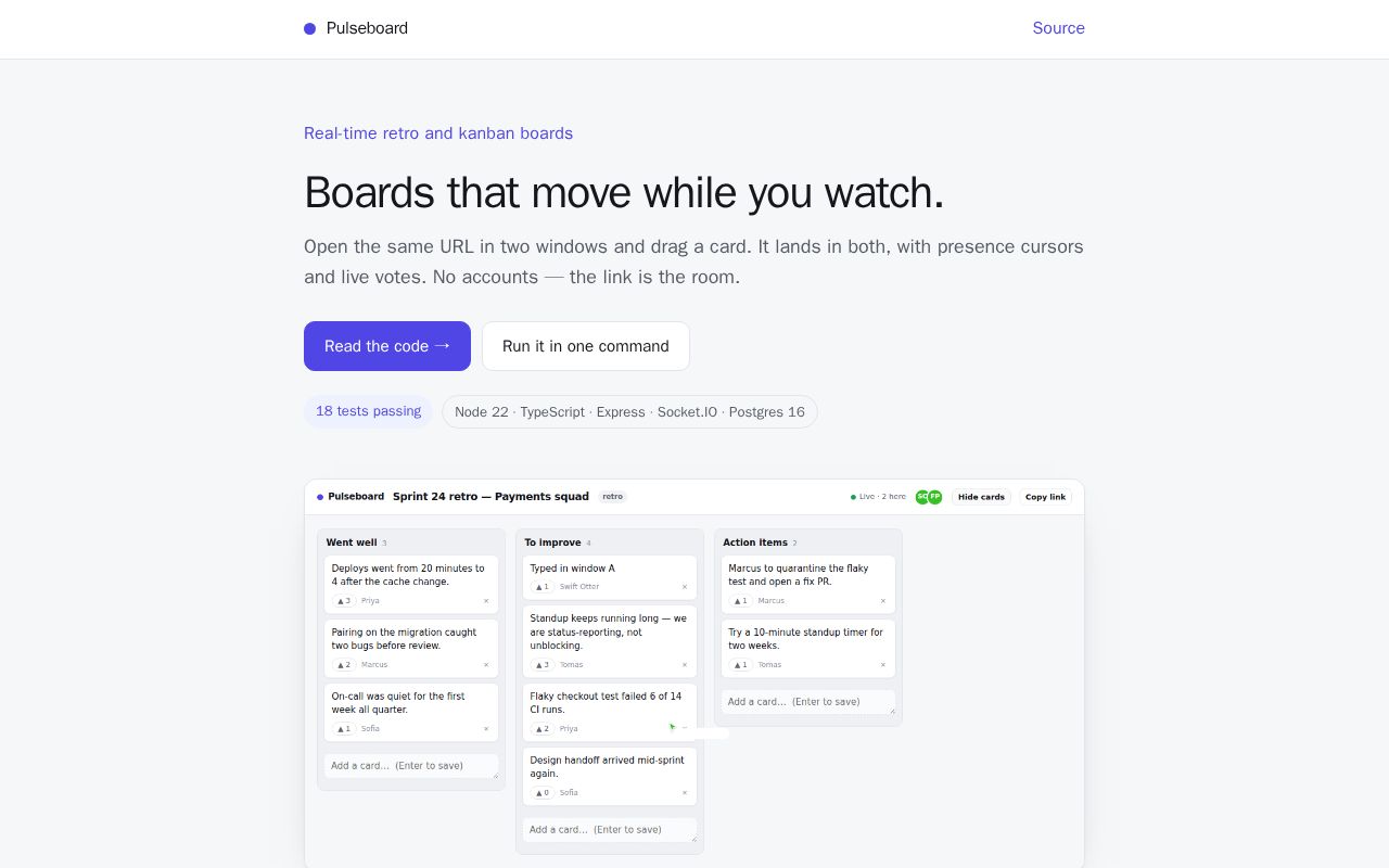 Preview of Pulseboard