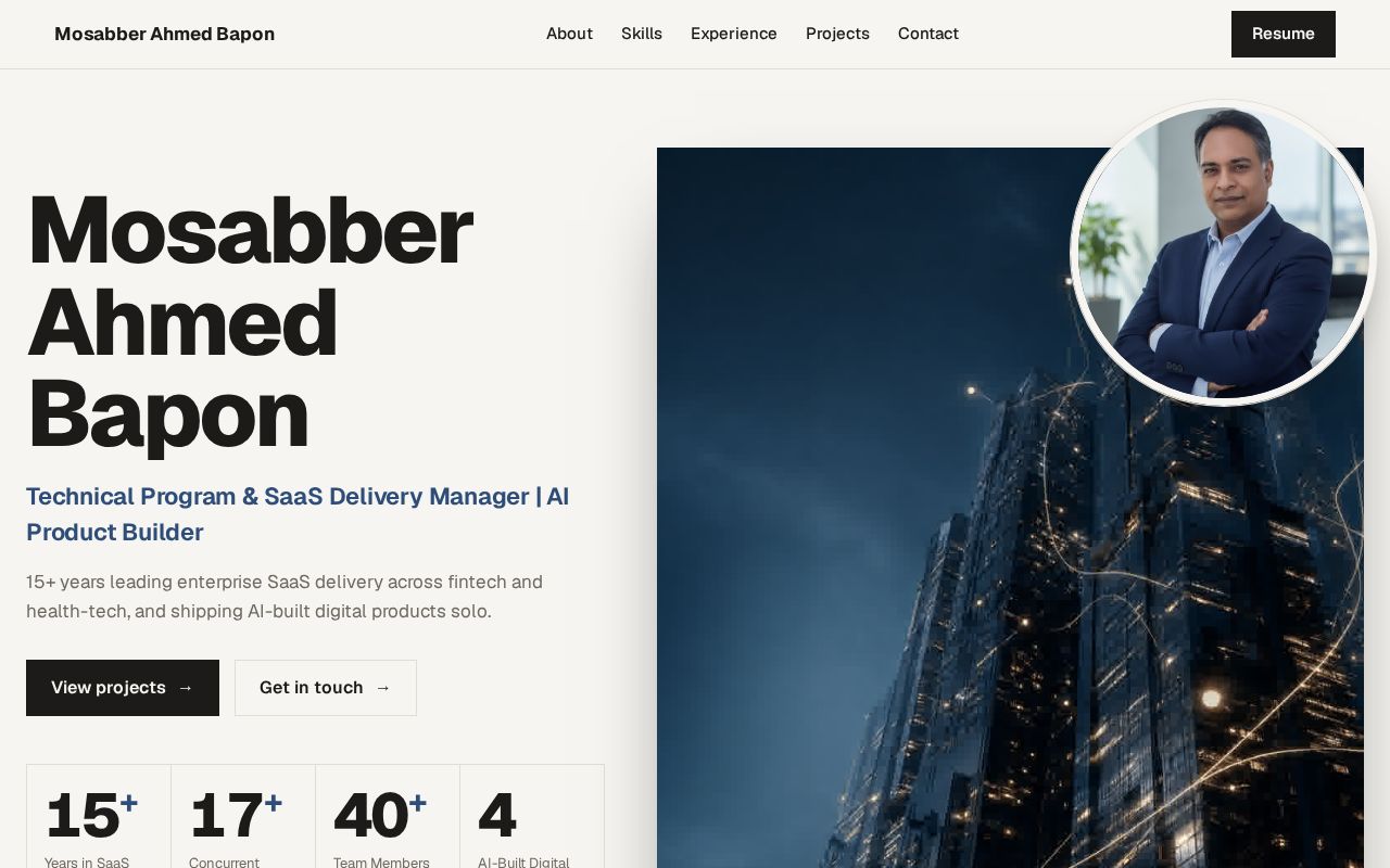 Preview of Mosabberuddin Github Io
