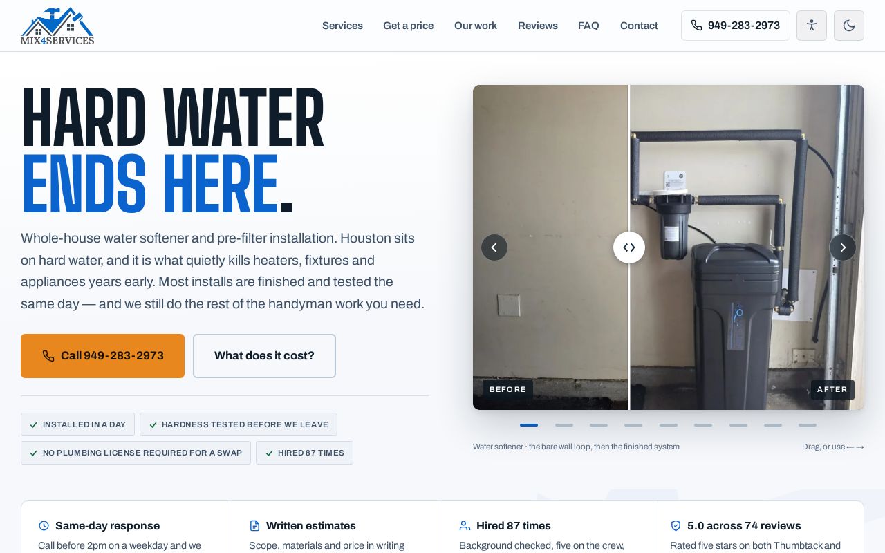 Preview of Mix4Services - design preview