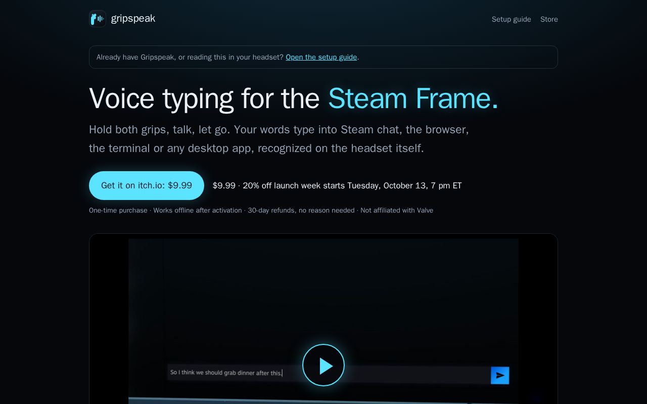 Preview of Gripspeak