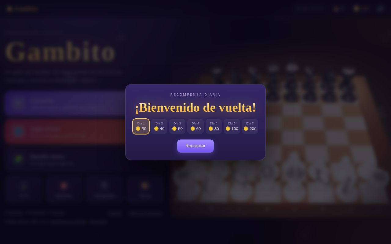 Preview of Gambito