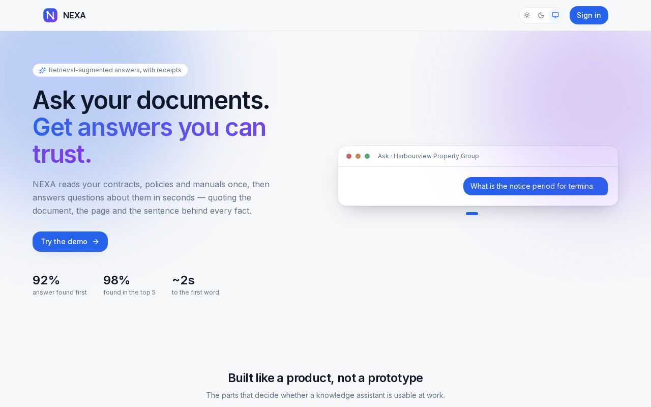 Preview of Nexa