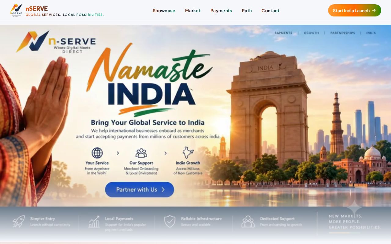 Preview of Gateway Nserve Website
