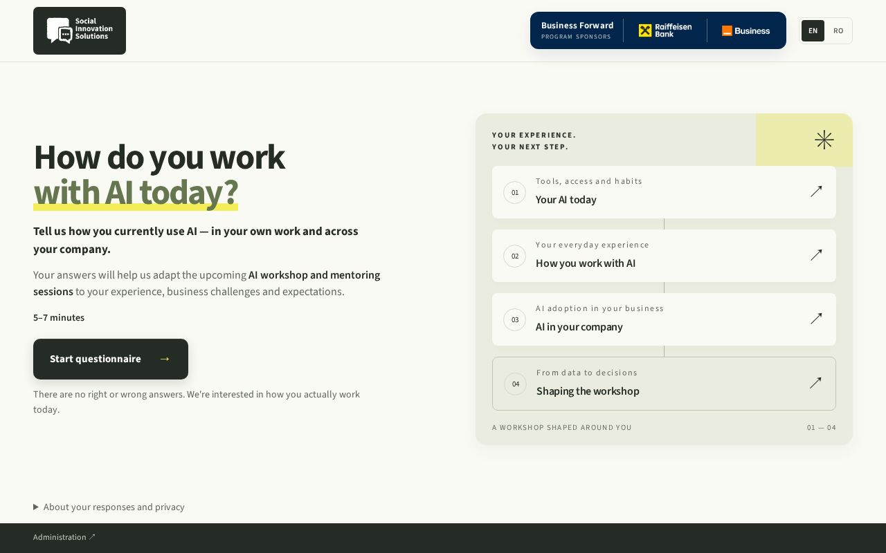 Preview of Social Inno Questionnaire