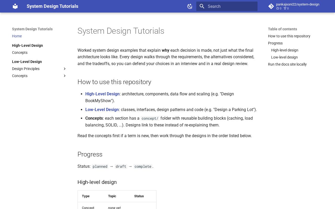 Preview of System Design