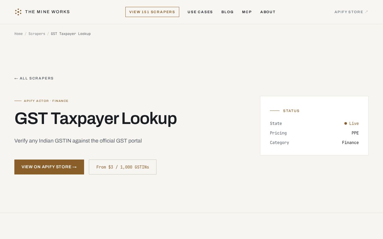 Preview of Gst Number Search