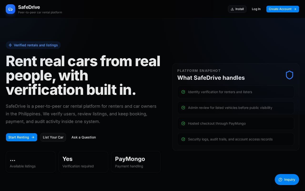 Preview of Safedrive