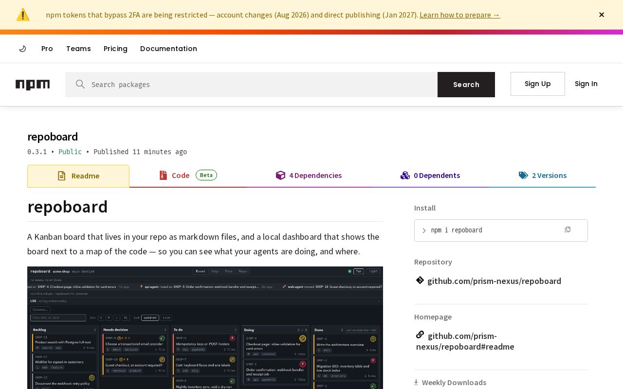 Preview of Repoboard