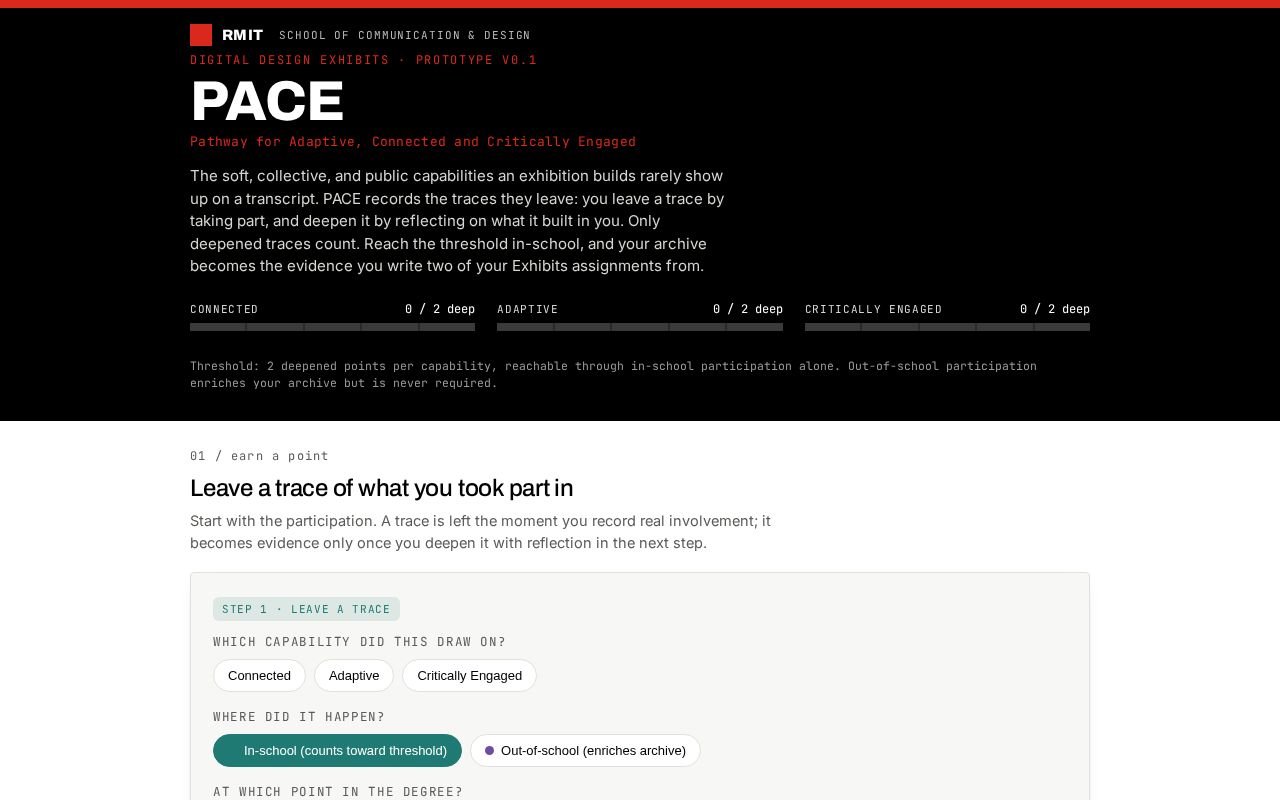 Preview of Pace Tool