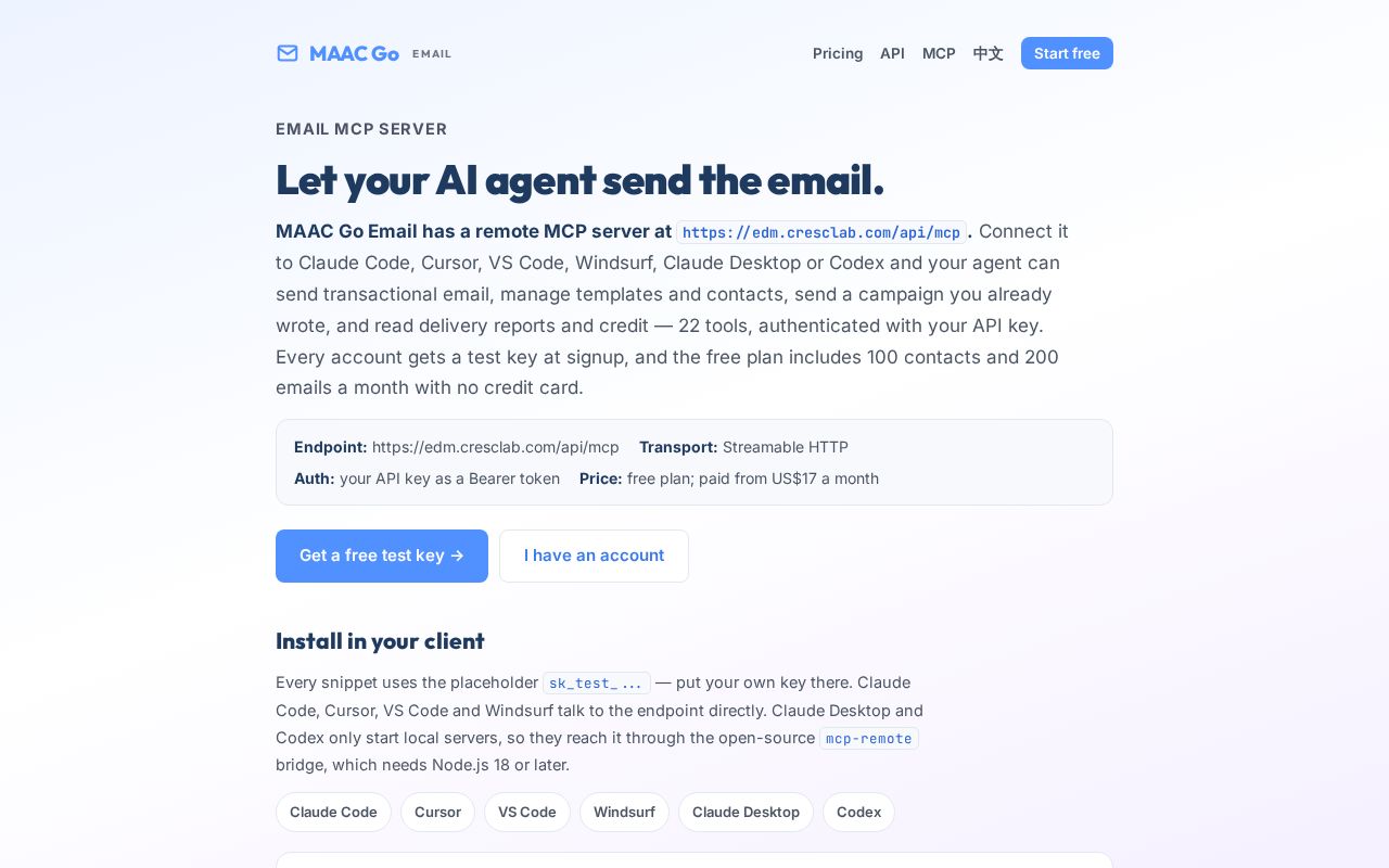 Preview of Maacgo Email Mcp